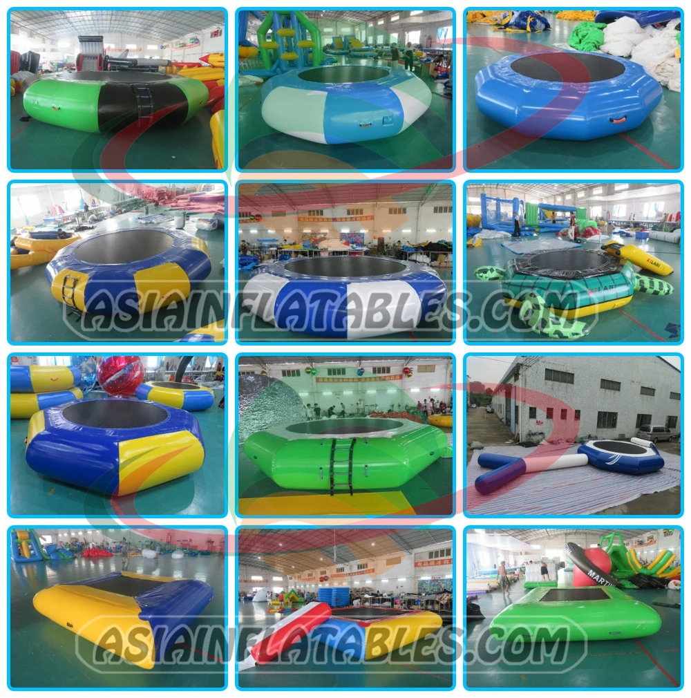 Aqua Jump Water Floating Trampolines,Inflatable Water Trampolines With ...