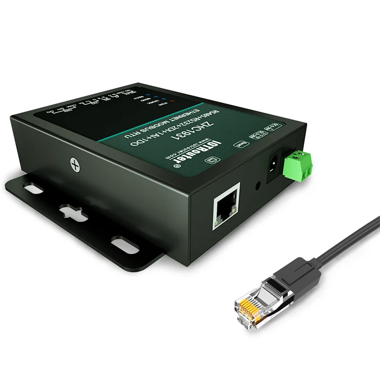 RS485 to Ethernet Converter for Industrial Automation MQTT Modbus TCP RTU with Free Network Cable 1rs485 1rs232 2DI 1AI to RJ45