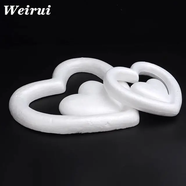large size poly dragon foam heart