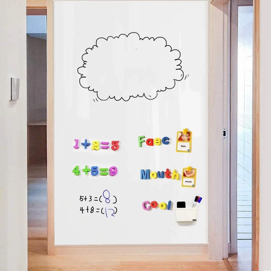 Dry Erase Whiteboard Wallpaper Custom Peel And Stick Removable Self