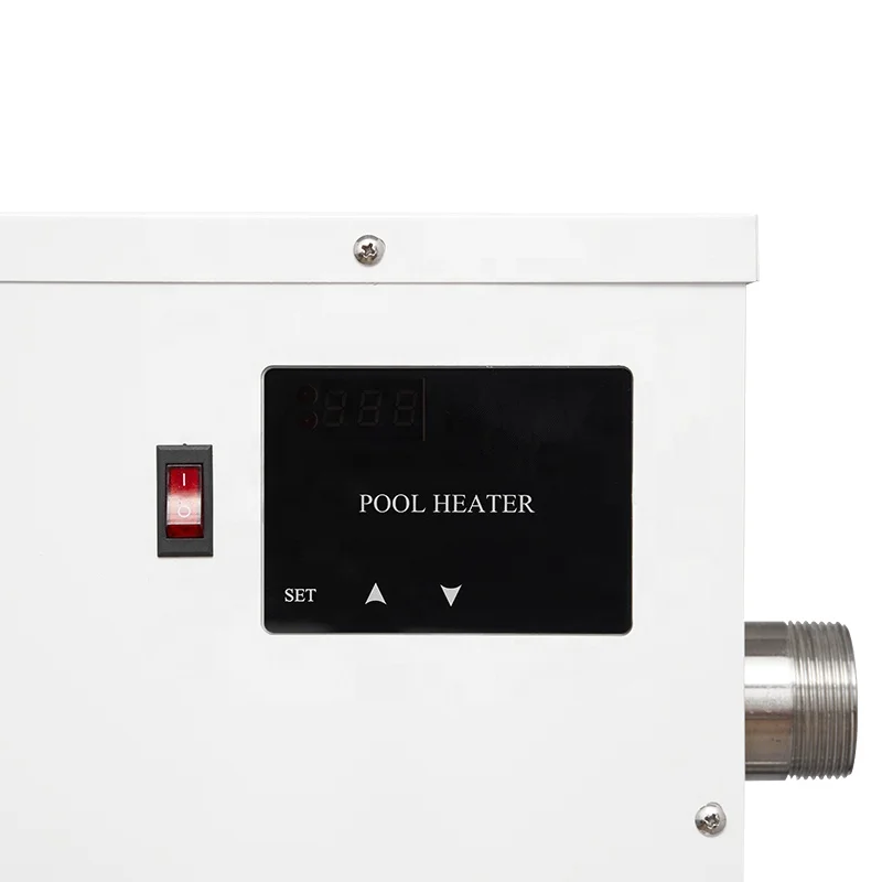11KW 220V Electric Swimming Spa Heater Hot Tub Water Thermostat with Touchscreeen for Above Ground Inground Pool Spa Bathtub