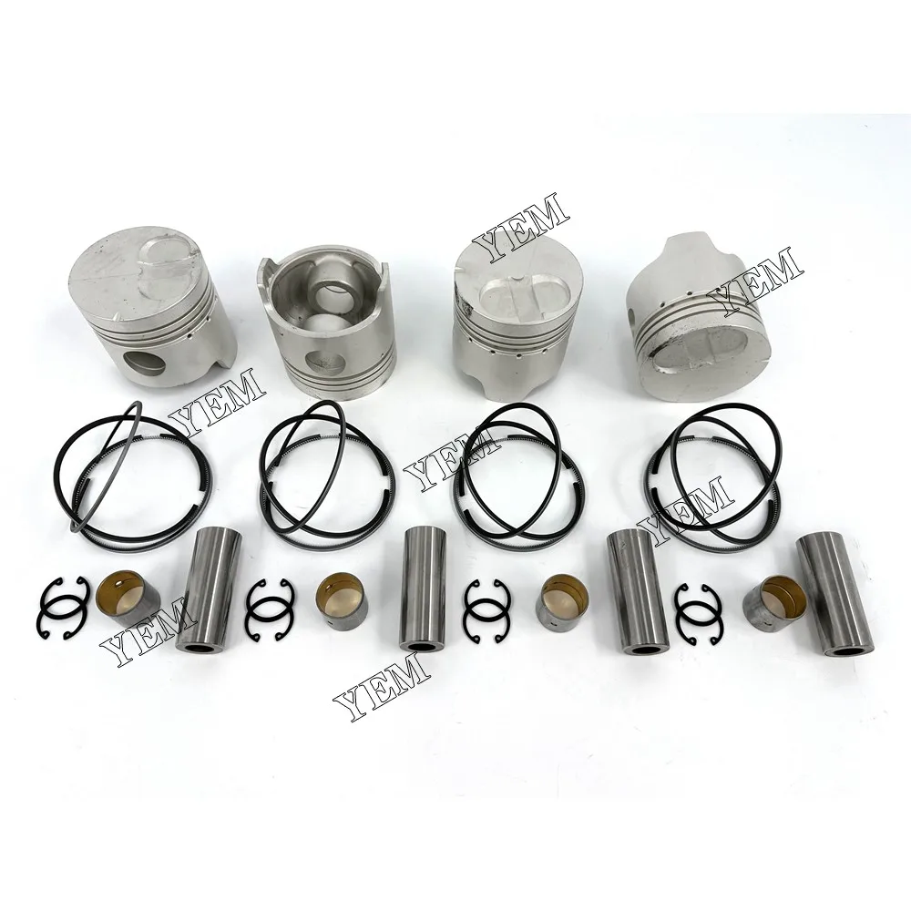 3B Piston With Ring Kit Set for Toyota Engine. 3