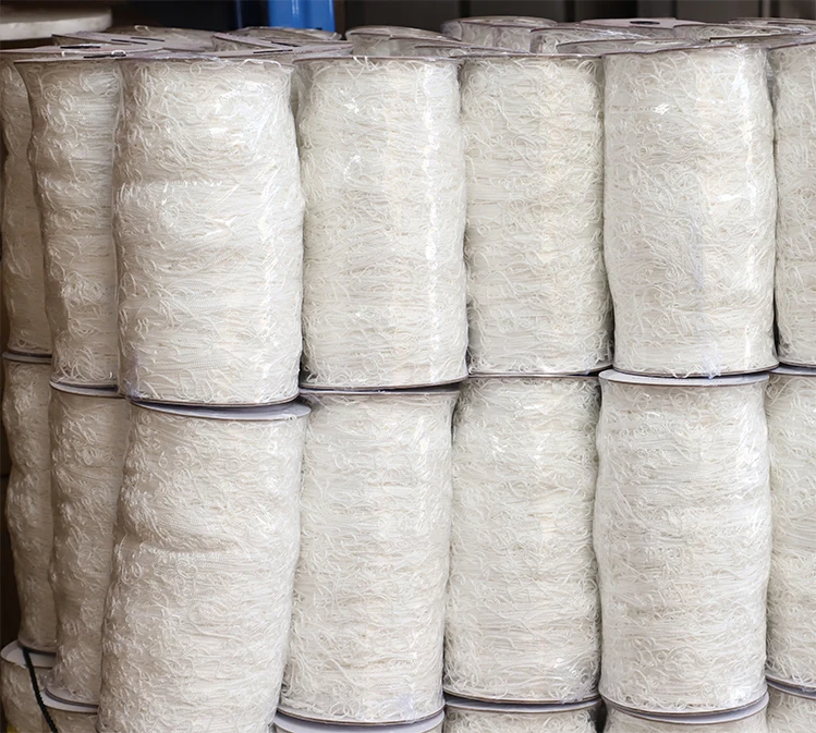 White Soft 5x350ft Nylon Plant Trellis Netting 6 Inch Mesh Polyester