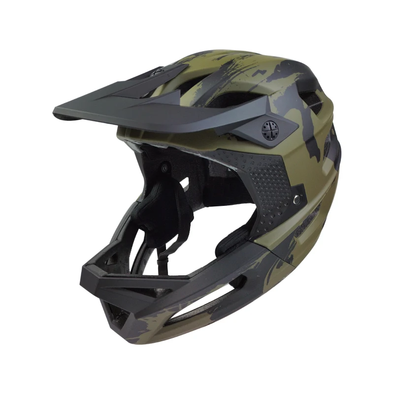 Yoloon New Launched Bike Helmet Full Face Unique Design Mtb Helmet Full ...