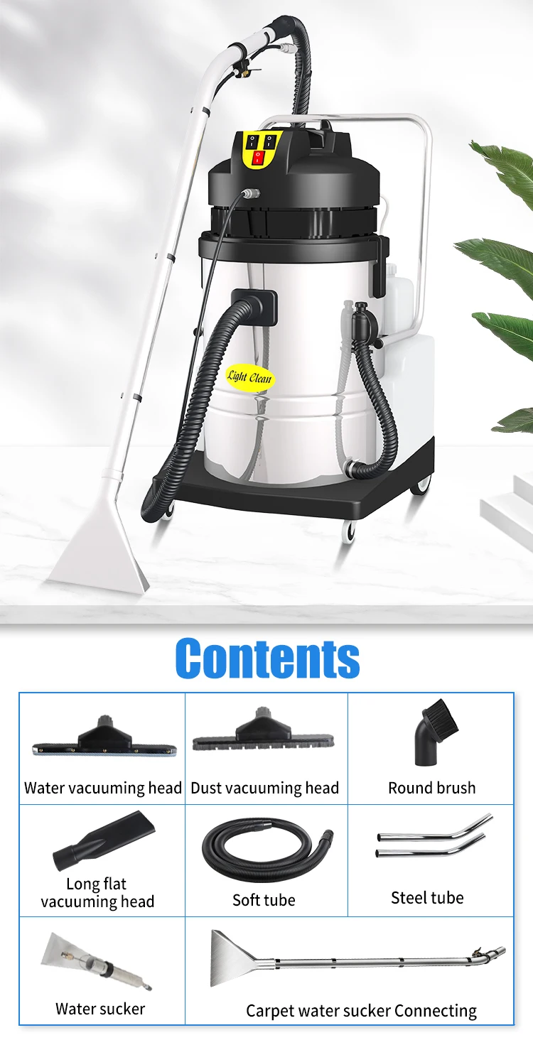 Capacitycarpet Cleaning Machine Commercial Vacuum Cleaner Factory Hotel Special  Sofa Auto Scrubber  Cleaner Industrial