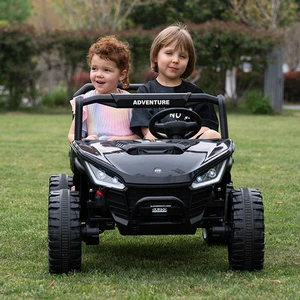 Big Size Children's Off-road UTV Toy 24V Ride on Car 2 Seater Children Car Kids Electric Ride on Car With Remote Control
