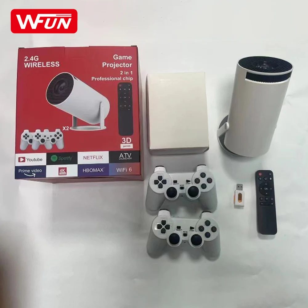 X10 PLUS Android 11対応ポータブル3Dゲームプロジェクター 4K対応