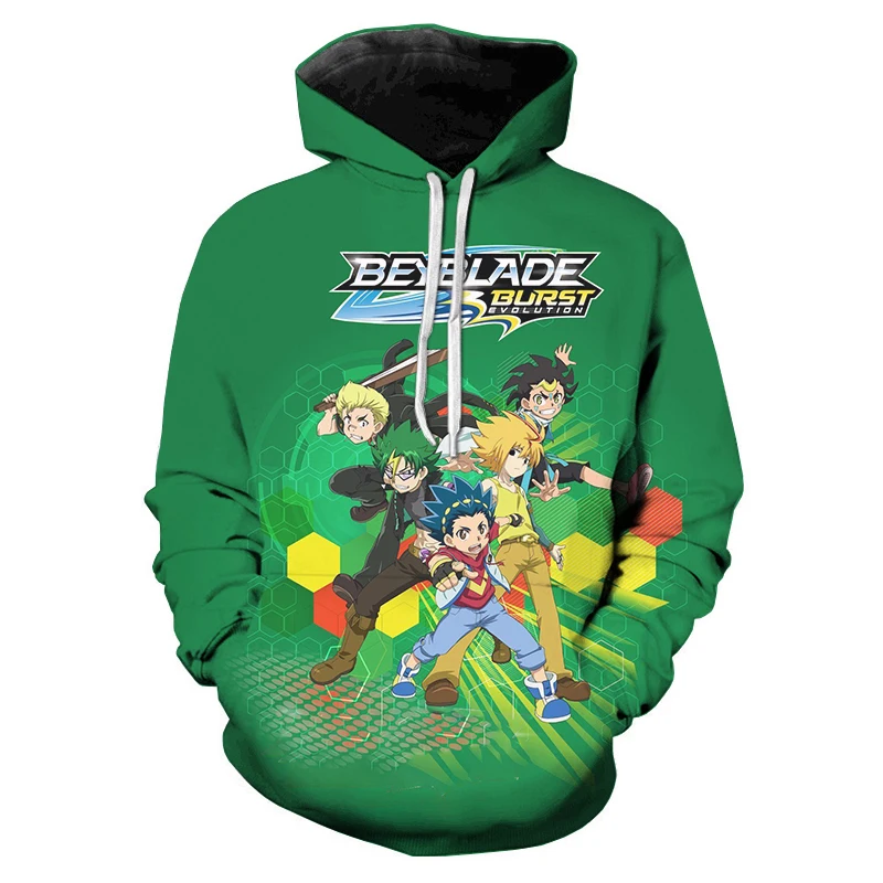 Beyblade Burst 3D Printed Hoodies for Men Japanese Anime 3D Printing Hoodies From Men Hot Cool Fashion Oversized Pullover Alibaba