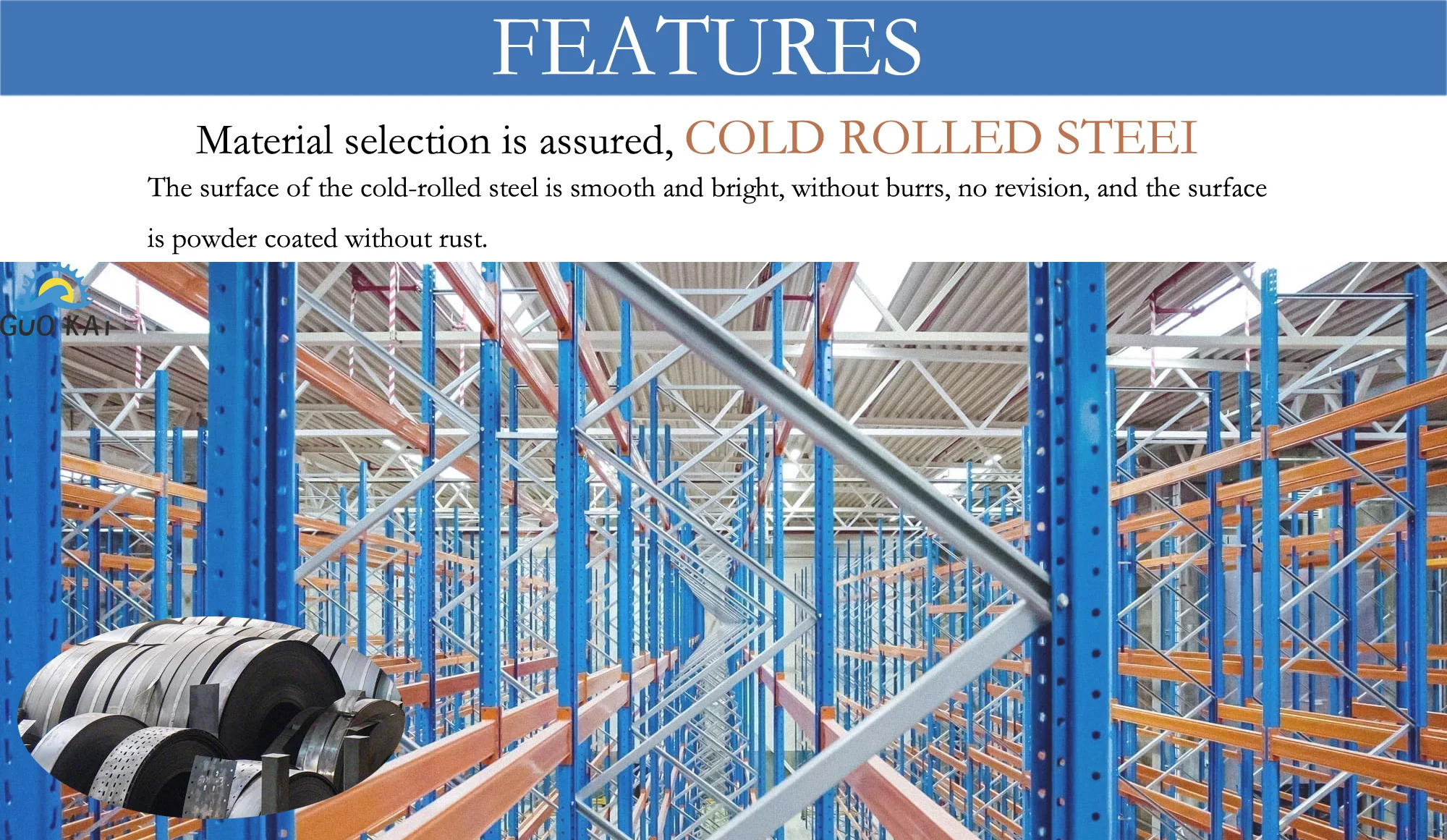2 Stackcorrosion Rack Adjustable Heavy Duty Steel Industrial Warehouse Racks Corrosion ...