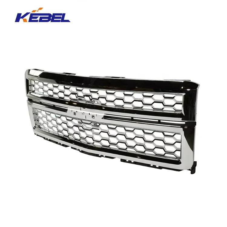 product high guarantee chromed grille oem 23259624 car grills for chevrolet silverado 1500 2014 2015 2016 2017 2018-4
