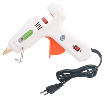 Customized Full-Size Hot-Melt Glue Gun Double Electric Support Single & Small Sticks New Design OEM Customized for DIY Projects