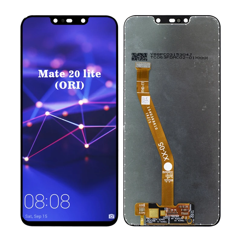 Écran LCD Complet Original Pour Huawei Mate 20 Lite - Noir, Avec Outils Et Colle Inclus