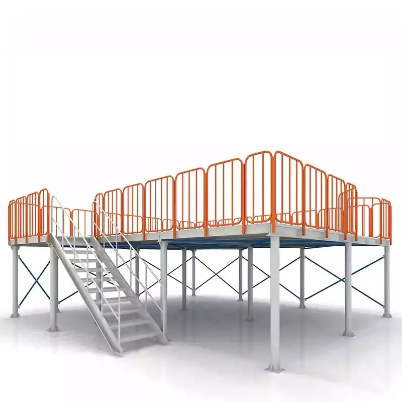 Customized Heavy Load Mezzanine Floor Rack Warehouse Shelf Racking System Large Load Capacity Warehouse Storage Steel Modern