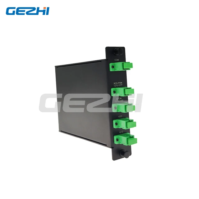 Filter WDM1r GPON 1310/1490 XGS-PON 1270/1577 Video 1550 OTDR 1625nm WDM filtro wdm1r Module for next-generation network NGPON