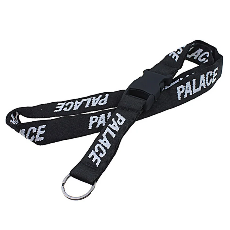 ZONESIN настраиваемый роскошный переработанный материал нейлоновый брелок тканый шнурок с логотипом на