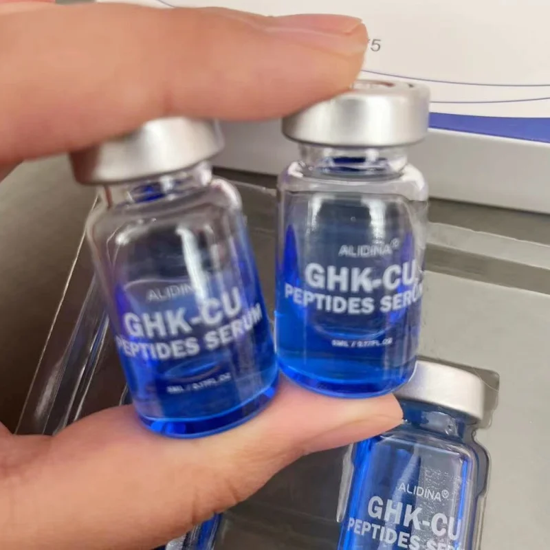 5 ghk cu serum G Ghk-Cu Peptides Intensive Serum Tripeptide-1 GHK-Cu Copper Peptide Acetyl Hexapeptide-8 Intensive Repair Reduces Wrinkle It contains snail mucin An FDA advisory panel toprev Strength:60mg
