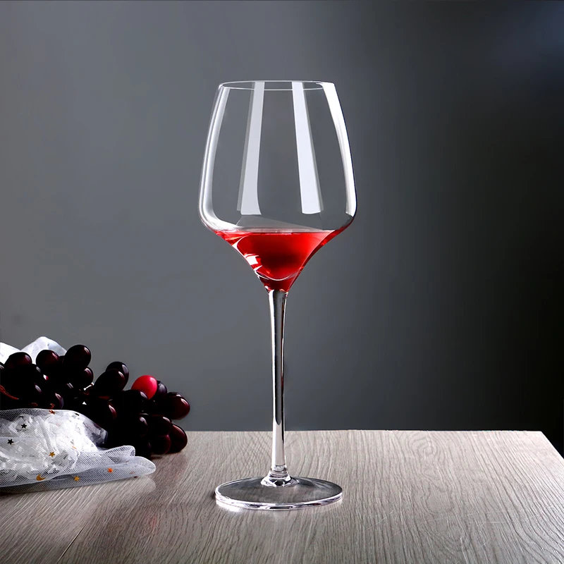 Premium Wedding Stemmed Wholesale Beautiful Designer Handcraft Long Stem Hand Blown Customized Red Wine Glasses