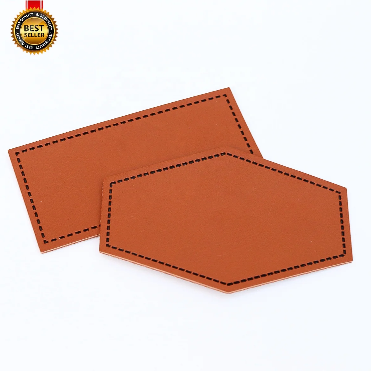 Самоклеящаяся подложка под заказ патчи из искусственной кожи с утюгом чистые для шляп джинсов размер 2x3 Подлинная этикетка