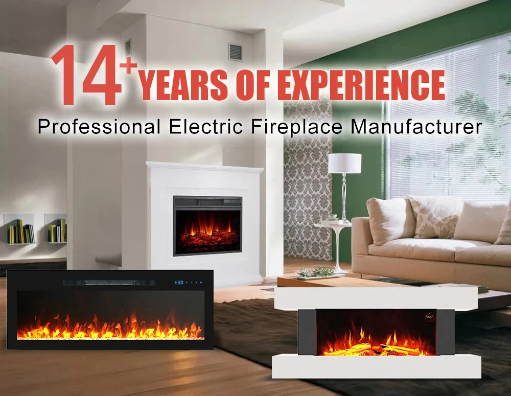 Electric Fireplace, 2000W, Metal - detail 2