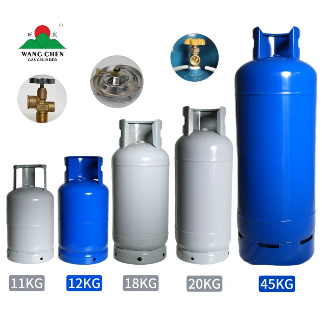 Factory Direct 50kg Steel LPG Tank Low Pressure Empty LPG Cylinder Refillable Gas Bottle