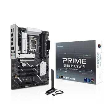 2025 New Released AS-US PRIME B860-PLUS WIFI DDR5 8666MT/s PCIe 5.0 USB4 20Gbps Support WIFI6 LGA1851 CPU Ultra 265K 245K 285K