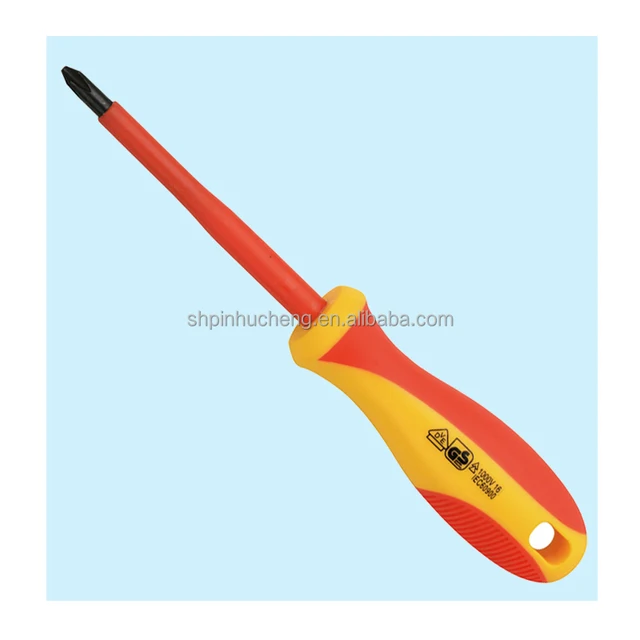 VDE new energy auto repair tool 1000V Phillips insulated screwdriver 150-270mm