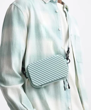 New Men's Bag Box Style Trendy Casual Small Square Bag Trendy Brand Men's Fashion Versatile One Shoulder Crossbody