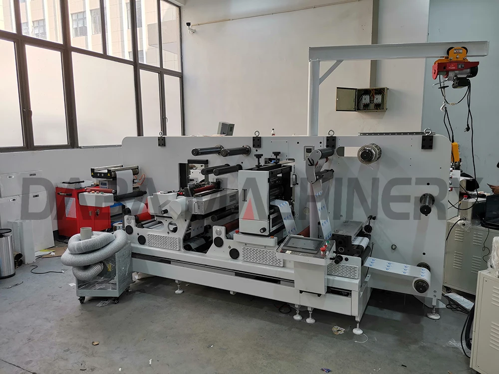 DABA Vinyl Label Sticker Printer Printing and Die Cutting Machine
