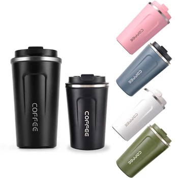 Christmas Eco friendly custom stainless steel vacuum cup matte tumbler coffee tea thermos mug cup with straw