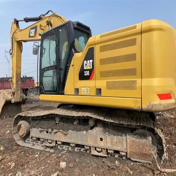 Used Caterpillar 330 crawler excavator high profile cat330 sold at a low price in Shanghai with reliable quality