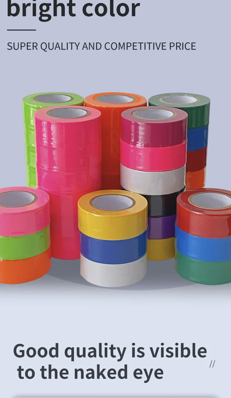 Plastic Garden Plant Tape Pvc Tie Tape Hand Tying Binding Tape For