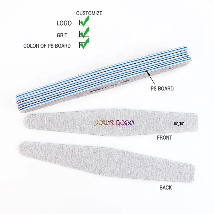 Ziri Nail Art Tools Manicure & Pedicure Set Limas Strong Buffer Callus