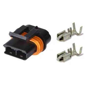 Connecteurs électriques Mâles Et Femelles, 2 Broches, Avec