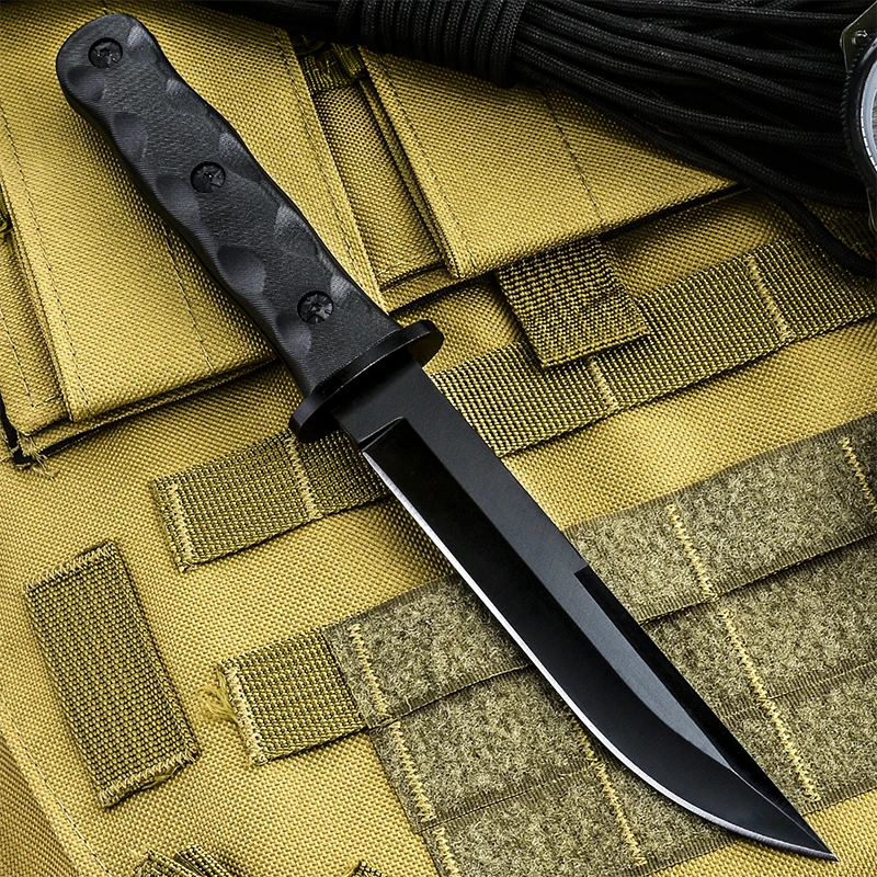 Outdoor Utility Camping Fixed Straight Series Knife Pocket Knife