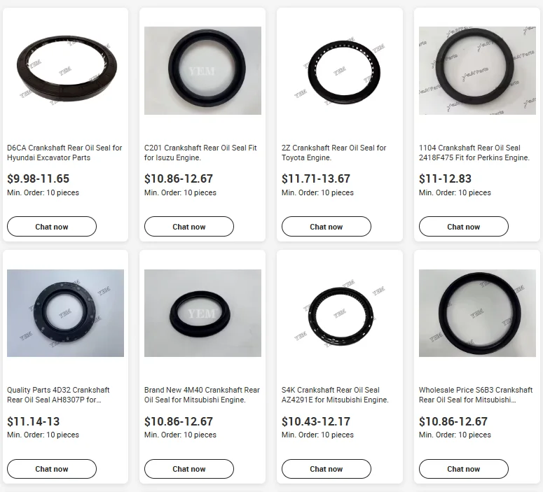 6D16 Crankshaft Rear Oil Seal ME034976 for Mitsubishi Engine Part 3