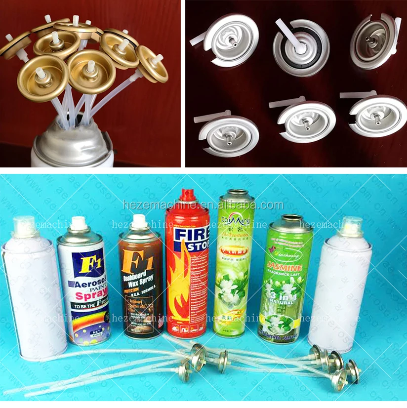 Semi Automatic Aerosol Filling Machine for Spray Cans