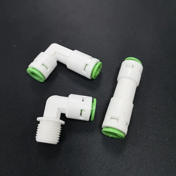 PLNZ0201 L Type 10bar Elbow Check Valves 1/4 Tube Connection 1/8 Male Thread Drinking Water System