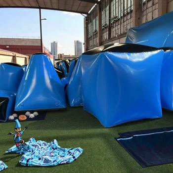 Hot Sale CS Paintball Games Inflatable Paintball Bunkers for Speedball Games