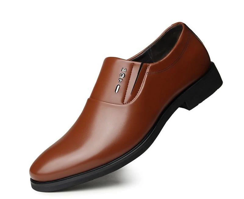 Keleeti Mens Black Dress Men Formal Leather Shoes For Men Loafers Dress ...
