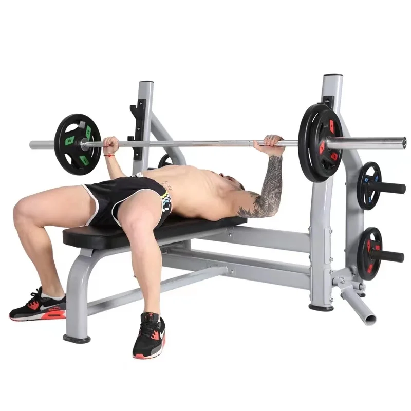 Новинка, оборудование для спортзала, многофункциональный плоский штамповочный пресс для соревнований, черный штамповочный пресс для фитнеса под заказ