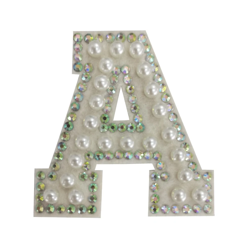100% Custom Embroidered Chenille Patches Rhinestone Heart Flower Shape Badges Iron-On Sew Clothing for Hat 1-3 Day Sample Time - Image 4