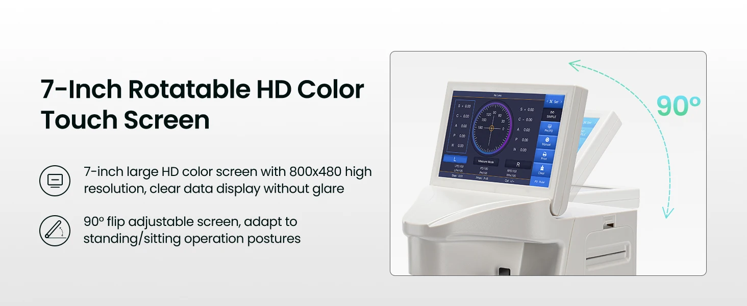 Hot Sale Optometry Instruments Automatic Optical Focimeter Lensometer Digital Auto Lens Meter
