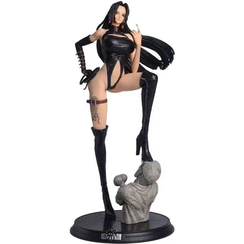1/4 One Pieced Hentai Naked Figure GK Boa Hancock Action Toys Adult Anime  Figures Model 49CM Sexy Girl Doll Manga Statue Figma