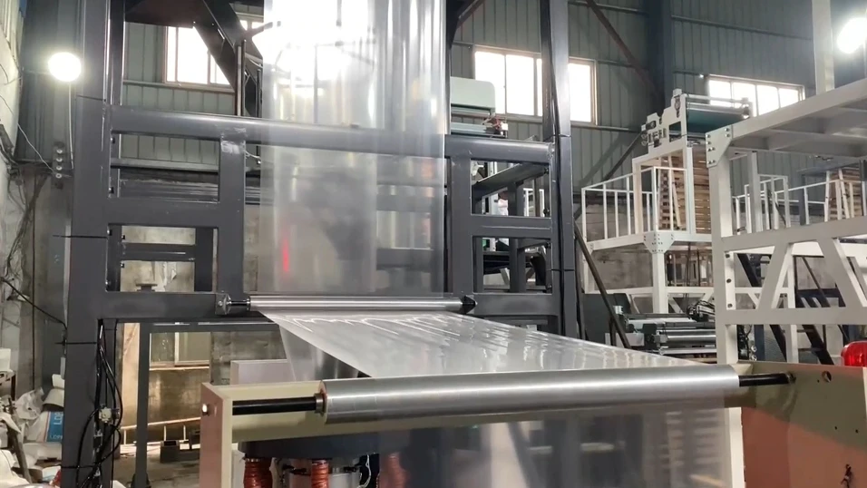 Xinye Biodegradable Corn Starch Bag Making Machine High Speed Monolayer LDPE HDPE PE Biodegradable Plastic Film Blown Machine