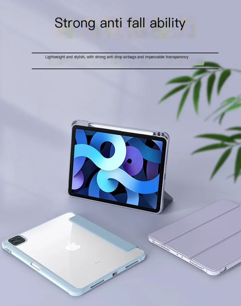 For Apple Ipad 10th Generation 10.9 2022 Smart Trifold Flip Case Cover