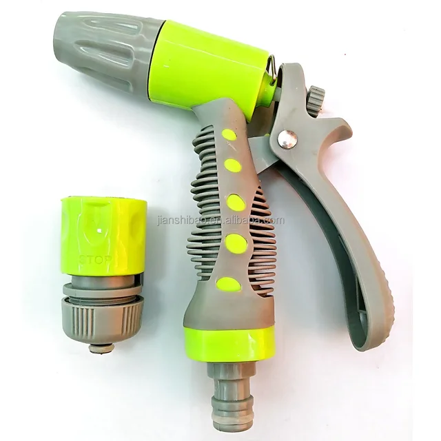 2 Function Watering  Garden Hose Nozzle Set Water Irrigation Nozzle Spray Car Water Gun For All Watering Needs
