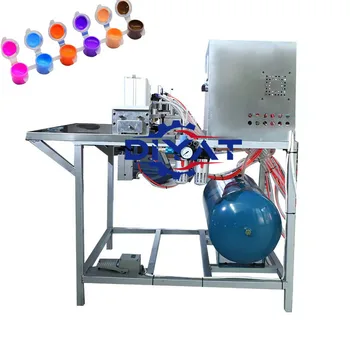 easy to operate 12 heads tempera paint filling machine