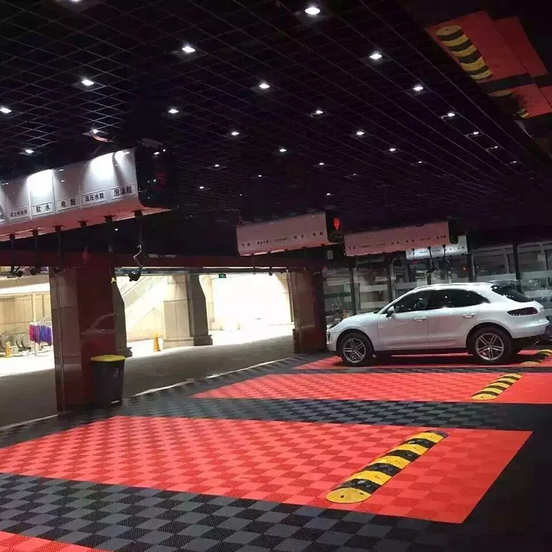 Factory Direct Sale  Interlocking Garage Floor Tiles Interlocking Garage Floor Tiles Industrial Plastic Garage F