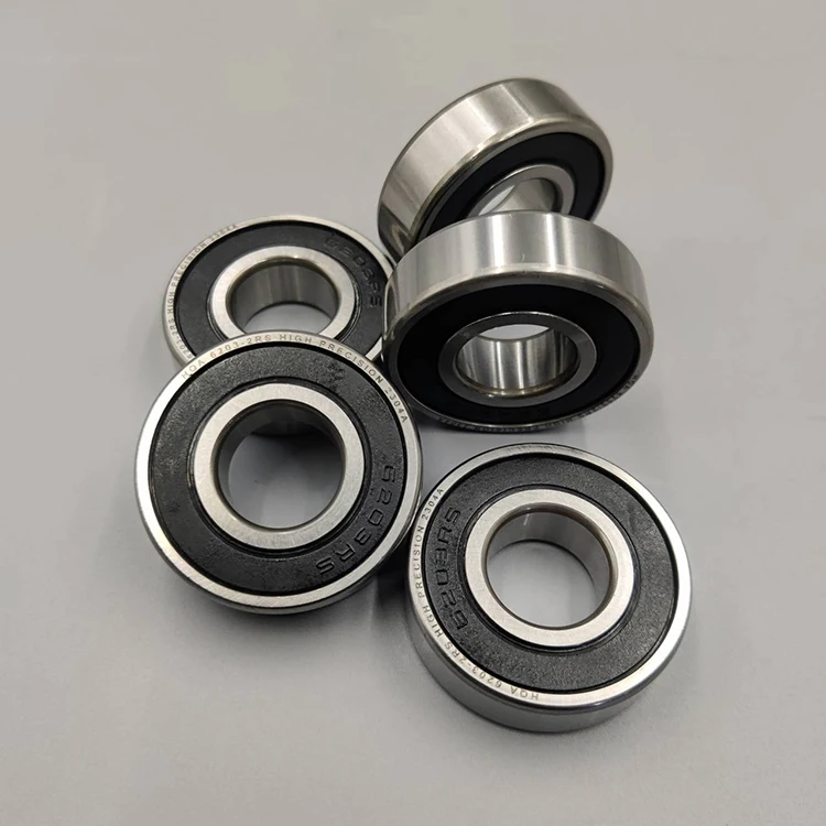 QUARKZMAN Lot 10 Roulements à Billes 6301-2RS - 12x37x12 Mm, Acier Chromé Double étanchéité - Pour Mécanique, Appareils Ménagers