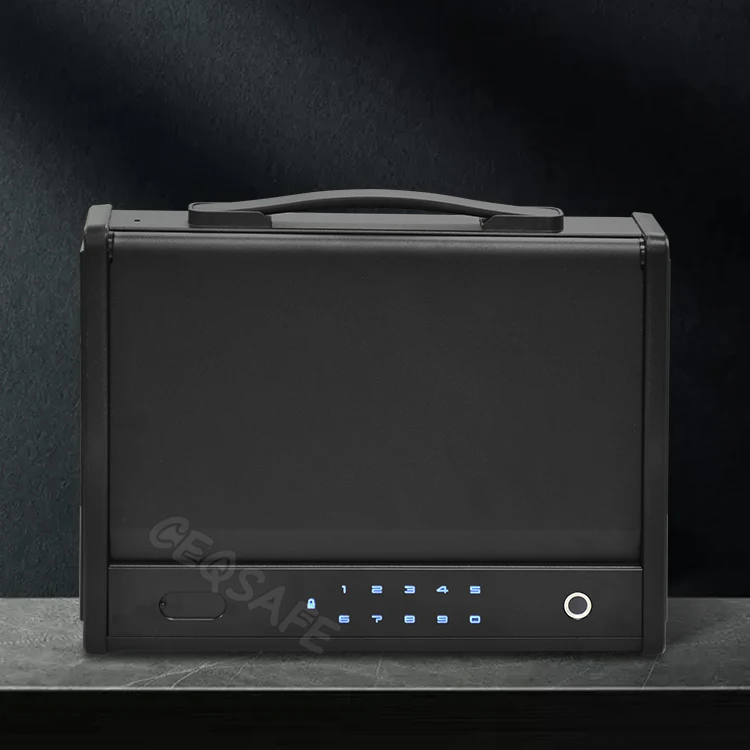 CEQSAFE Quick Open with Fingerprint Digital Safe Box Biometric Gun Safe